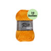 Rio honing geel 372 katoen garen - 10bollen