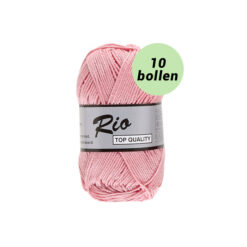 Rio vintage roze 712 katoen garen - 10bollen