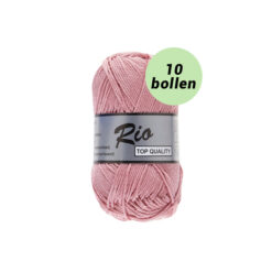 Rio antiek roze 732 katoen garen - 10bollen