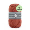 Durable Coral ginger 2207 katoen garen - 10 bollen