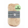 Durable Coral sand 2208 katoen garen - 10 bollen