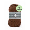 Durable Coral coffee 385 katoen garen - 10 bollen