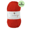 Cotton eight performance yarn 1080 rood