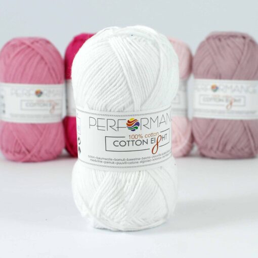 performance cotton eight wit - katoengaren