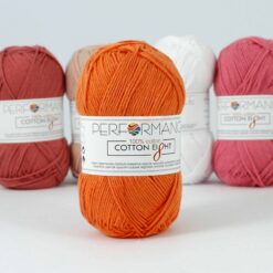 Cotton eight oranje 1090 katoengaren - 10bollen