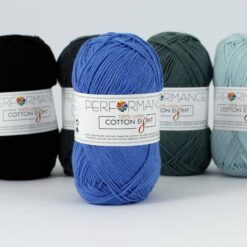 Cotton eight zacht blauw 1110 katoengaren - 10bollen