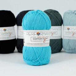 Cotton eight turquoise 1120 katoengaren - 10bollen
