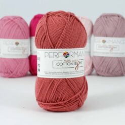 Cotton eight vintage roze 1130 katoengaren - 10bollen