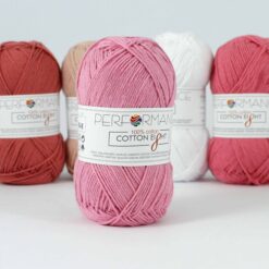Cotton eight roze 1220 katoengaren - 10bollen