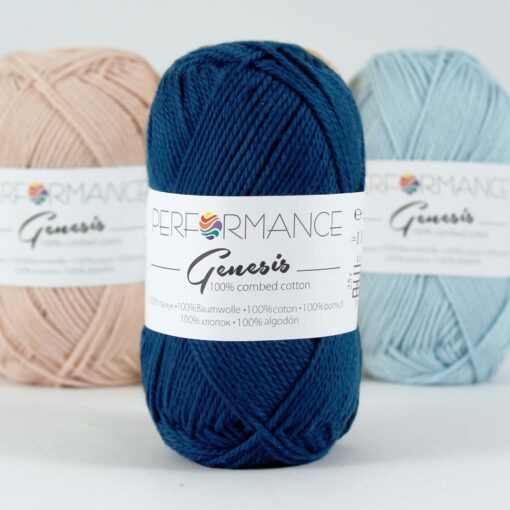 Genesis donker blauw 2131 katoengaren - 10bollen