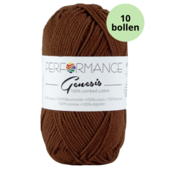 genesis performance yarn 2026 donker bruin