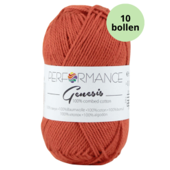 genesis performance yarn 2079 rood bruin