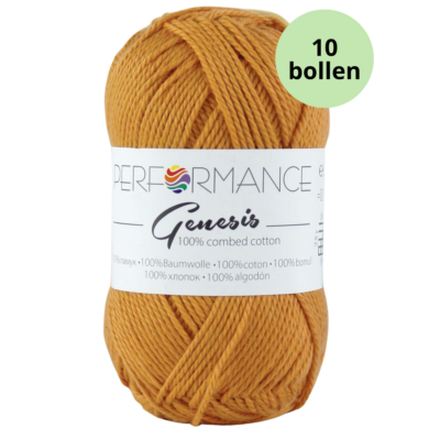 genesis performance yarn 2058 oranje bruin