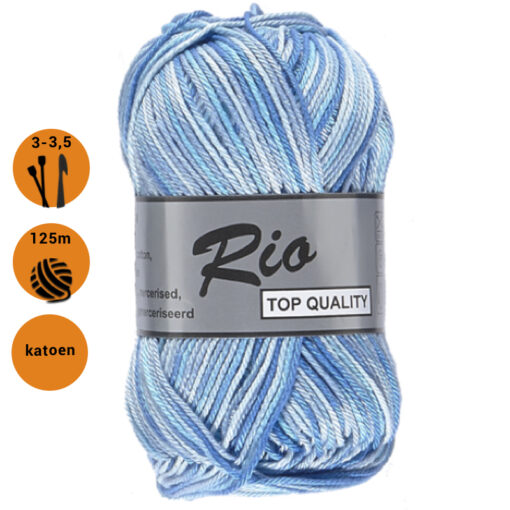 rio multi 623 blauw labels