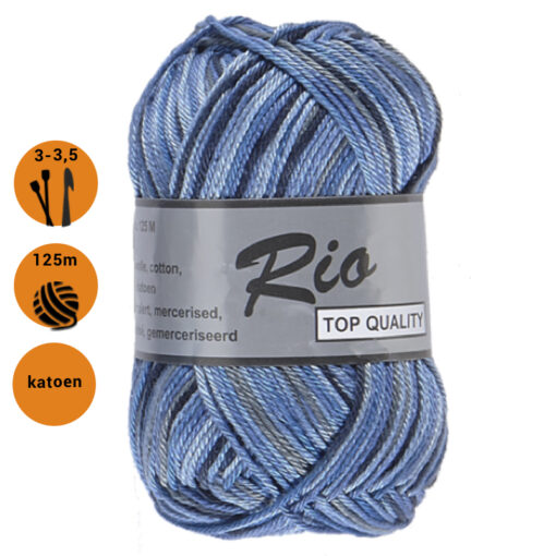 rio multi 624 donker blauw labels