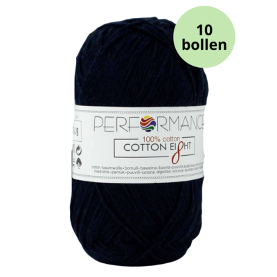 Cotton eight performance yarn 1280 donker blauw