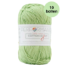 Cotton eight performance yarn 160 grasgroen