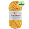 Cotton queen multi 9151 geel