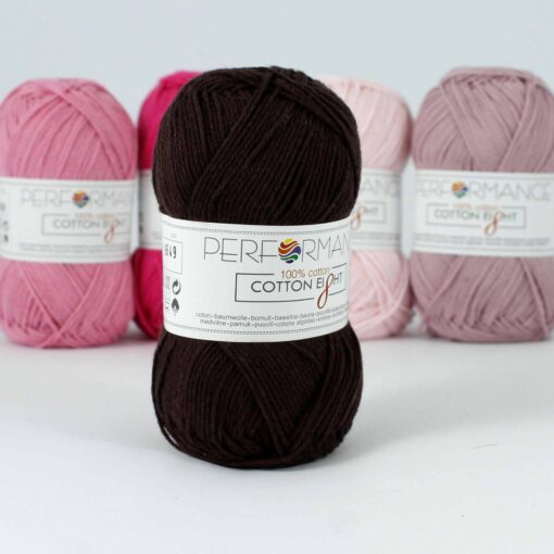 cotton 1300 donker bruin