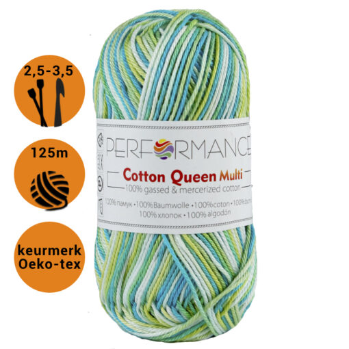 cotton-queen-multi-10401 turquoise groen labels