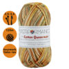 cotton-queen-multi-10402 oranje bruin met label