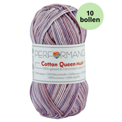 Cotton queen 9035 lila gemêleerd