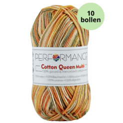 Cotton queen multi 10402 herfstkleuren