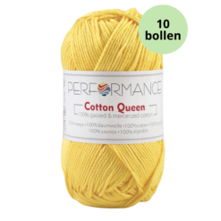 Cotton queen 010 fel geel