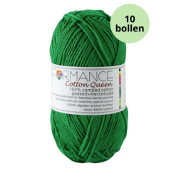 Cotton queen 0147 kerst groen