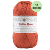 Cotton queen 144 roestbruin