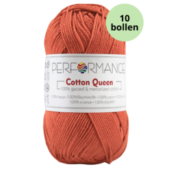 Cotton queen 144 roestbruin
