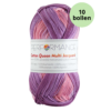 Cotton queen multi 10454 roze lila