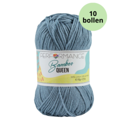 performance bamboo queen 2121 blauw